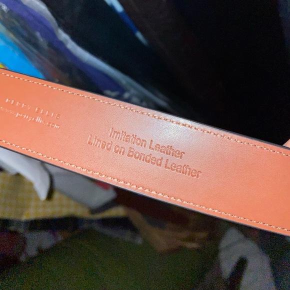Perry Ellis Brown dress belt 38 - Picture 3 of 3